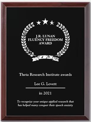 2021 J.R. Lunan Fluency Freedom Award